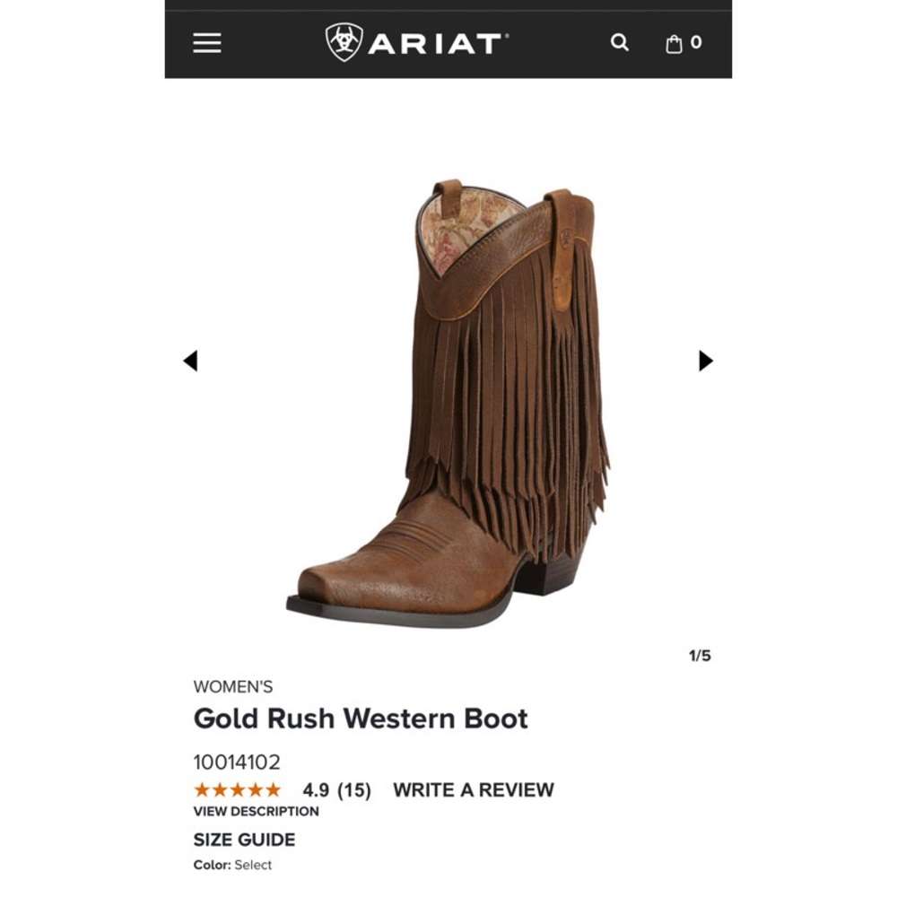 Ariat Boots - Women size 8B